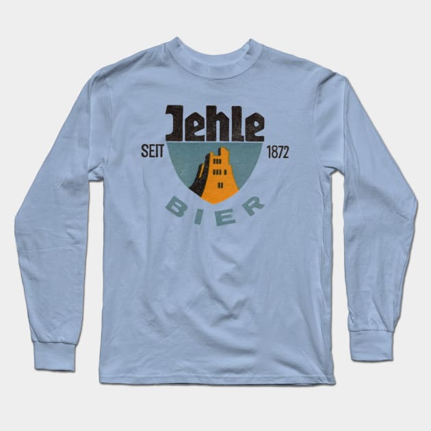 Jehle Bier Long Sleeve T-Shirt by MindsparkCreative